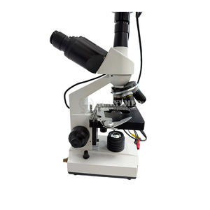 1000X 생물학적 현미경 세포 쌍안 의과 학생 실험실 분석 학교 실험실 혈액 분석 광학 현미경 - Product Image 4