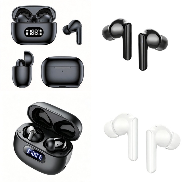 Factory Price Wireless Earbuds Smart Touch Control HiFi Sound IPX7 Waterproof Sport Design for All Smartphones Sport Gym