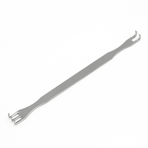 Gancho Retractor Oftálmico de Precisión de Doble Extremo de Acero Inoxidable (16.5cm) para Cirugía Plástica Cosmética y Quirúrgica de Párpados - Product Image 4