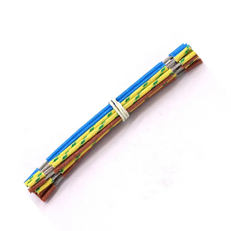 China made 3122 4mm 6mm VDE H05SJ-K silicone rubber cable with fiber glass braiding wire AWM