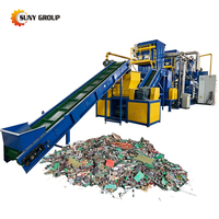 Usine de recyclage de circuits imprimés et de raffinage d'or à haut rendement