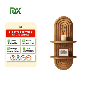 Étagères murales flottantes en <span class=keywords><strong>bois</strong></span> bohème à 2 niveaux, étagère suspendue <span class=keywords><strong>pour</strong></span> plantes, support <span class=keywords><strong>pour</strong></span> plantes en <span class=keywords><strong>bois</strong></span>, décoration murale, décoration de la maison et du jardin - Product Image 1