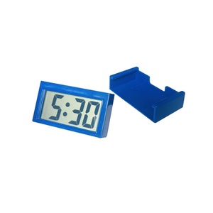 Mini horloge numérique à grand écran pour tableau de bord de voiture, horloge électronique autocollante, mini horloge pour tableau de bord de camion - Product Image 6