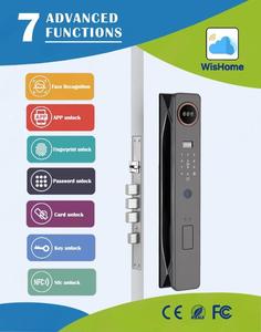 Cerradura Inteligente de Alta Gama YOHEEN S28 de Aleación de Aluminio con Reconocimiento Facial, WiFi, Control Remoto por Aplicación, Llave de Tarjeta, Desbloqueo en la Nube - Product Image 3