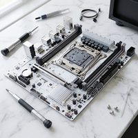 Carte mère HUANANZHI X99-4MF PLUS DDR4 M-ATX pour ordinateur de bureau, carte mère de jeu, prend en charge le processeur de plateforme LGA2011-3