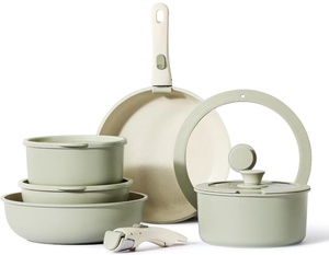 Utensilios de cocina personalizados <span class=keywords><strong>Carote</strong></span>, sartenes, <span class=keywords><strong>ollas</strong></span> con mango desmontable, juego de cocina RV, cocina antiadherente, juegos de utensilios de cocina extraíbles - Product Image 4