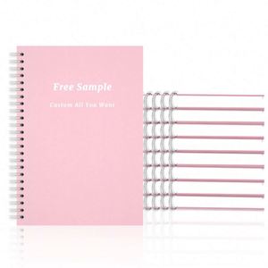 Father's Day Gifts Eco Friendly Loose <b>Leaf</b> Writing Chocolate Fur Spiral A4 Bamboo Notebooks Sets Recycle Paper With Logo Custom - Product Image 6