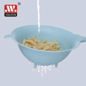 Haixing Kitchen Food Grade Plastic <strong>Large</strong> Round Rice Colander and <strong>Sieve</strong> - Product Image 5