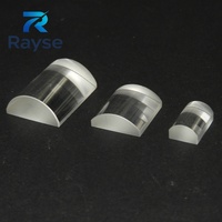 Lentille plano-convexe en quartz de grande taille anti-dommages laser pour système laser industriel, collimation et expansion du faisceau