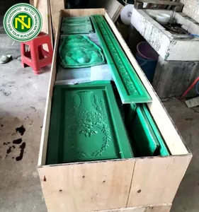 Factory gypsum decoration mold plaster cornice moulds making