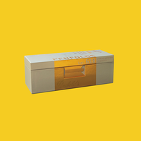 Boîte cadeau en papier gris magnétique de luxe de la marque STPP pour l'emballage de vin, avec insert en EVA pour bouteille