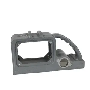 Ningbo Jisheng OEM kunden spezifischer Service Metall Aluminium Schwerkraft guss CNC industrielles Nähen Orangen schalen oberflächen bearbeitungs teile