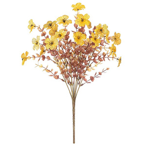 Ramo de Orquídeas Mariposa Violeta de Eucalipto Artificial, Flores de Seda para Decoración de Interiores y Exteriores - Product Image 5