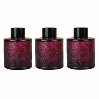 Meilleure vente 100ML Reed diffuseur bouteille étiquette gratuite autocollant conception arôme maison luxe parfum bouteille d'huile essentielle