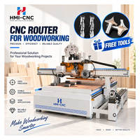 Routeur CNC à bois HMI 12 outils à changement automatique, broche 9KW, machine d'usinage CNC pour la fabrication de meubles et d'armoires