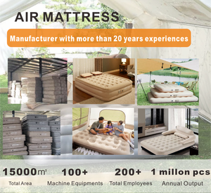 Neues Modell 5-in-1 Aufblasbares Luftbett mit Armlehne Modernes Design Stoffbezug Einzelsitz-Schlafsofa & Faltmatratze - Product Image 6