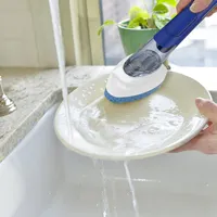 Neco 쉬운 손 보유 부엌 청소 접시 솔 비누 분배기