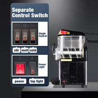 Baiwin Frozen Drink Slush Machine Commerciële 2-Tanks 12L Smoothies Maker Fruit Sap Slushmachine
