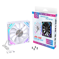 Ventilateur de refroidissement pour PC 120 mm ARGB à prix d'usine avec télécommande RF et LED pour boîtier d'ordinateur