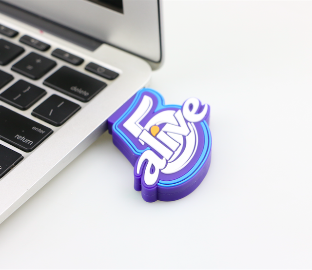 Custom Design Anniversary Gift Slide Push Pull Usb Flash Drive with logo Shape Usb Disk
