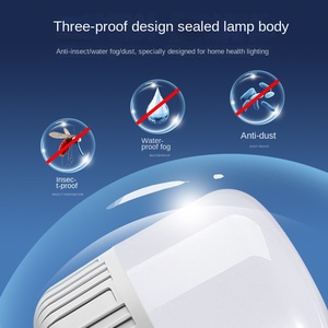 Siêu sáng công suất cao AC LED bóng đèn 2700K mềm ấm Trắng E27 vít cơ sở dân cư tiết kiệm năng lượng năng lượng Sao chứng nhận không - Product Image 4