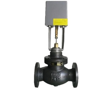 Válvula Eléctrica Bidireccional VB7200 de 1 Pulgada con Brida de Hierro Fundido para Control de Agua en HVAC - Product Image 3