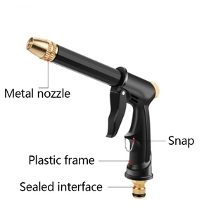 <span class=keywords><strong>Pistola</strong></span> de Agua Portátil de Alta Presión <span class=keywords><strong>para</strong></span> Limpieza de Autos, Lavado de Autos, Riego de Jardín, Boquilla de <span class=keywords><strong>Manguera</strong></span>, Aspersor, <span class=keywords><strong>Pistola</strong></span> de Agua con Espuma - Product Image 5
