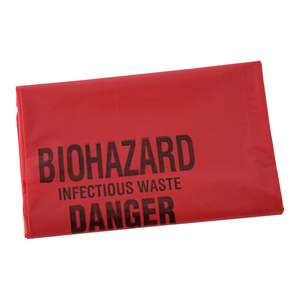 Bolsas de Basura para el Hogar Boardwalk de 16 Galones, Lineales, de Baja Densidad, para Residuos Sanitarios, 1.3 Mil, 24 x 32, Rojas, 250/Caja - Product Image 3