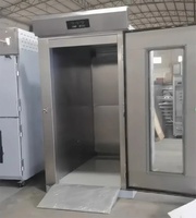 Appareil de fermentation pour boulangerie chinoise, 64 plateaux, fonction retardateur, machine à fermentation pour pâte à pâtisserie, beignets, pour boulangerie