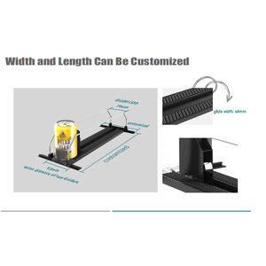 Trong Suốt Siêu Thị Thông Minh Chai Bán Lẻ Nhựa Kệ Divider Và Pusher - Product Image 3