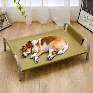 Outdoor-Ready Pet Elevated Baking Paint Cot <strong>Bed</strong> - Weather-Resistant Baking <strong>Metal</strong> Frame - Product Image 4