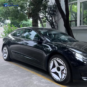 ฝาครอบล้อแบบ Aero สำหรับ Tesla Model Y Model 3 Juniper ขนาด 18 นิ้ว 19 นิ้ว 20 นิ้ว พร้อมการปกป้องขอบล้อเต็มรูปแบบ - Product Image 6