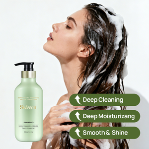 Shampooing Gel Hydratant Volumisant pour <span class=keywords><strong>Cheveux</strong></span> <span class=keywords><strong>Fins</strong></span> <span class=keywords><strong>et</strong></span> Légers, Contrôle du Sébum aux Acides Aminés, Soin Capillaire Professionnel de Salon - Product Image 2