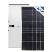 Panneau solaire mono PERC OEM ODM en gros, 150W-280W, module PV haute efficacité pour système d'énergie solaire hors réseau domestique