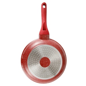 Poêle à frire classique <span class=keywords><strong>en</strong></span> aluminium moulé sous pression avec revêtement antiadhésif marbré, couvercle <span class=keywords><strong>en</strong></span> verre, batterie de cuisine écologique antiadhésive <span class=keywords><strong>en</strong></span> granit, cocotte <span class=keywords><strong>en</strong></span> <span class=keywords><strong>fonte</strong></span> - Product Image 3