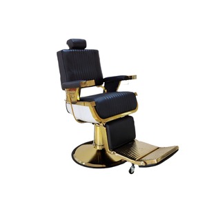 Fauteuil de barbier vintage inclinable pour hommes, pour la coupe de cheveux et les soins de beauté en salon - Product Image 5