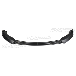 Black/Carbon Fiber Look Car Front Bumper Lip Spoiler Chin Bumper Body Kits <b>Splitter</b> Cover Guard for Infiniti G37 Sedan 2010-2013 - Product Image 2