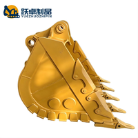 Bucket Excavator Yuezhuo Heavy Duty untuk Penggalian Batu, Kekuatan Tinggi, Tahan Aus, untuk Pekerjaan Tambang dan Quarry, Garansi 1 Tahun