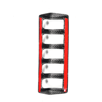 Nouveau panneau de boutons latéraux de volant en fibre de carbone sèche LP700 LP740 SVJ Kits d'intérieur