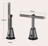Nouveau ventilateur Tuya Smart Cool Air Circulation Tower Fan, ventilateur sans pales pour la pièce, 180 °   Lame pliable sans lame