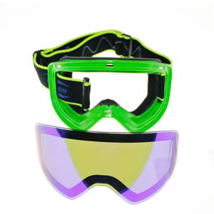 带扣加固最佳等级防雾防紫外线防眩光保护全蓝镜户外滑雪镜 - Product Image 3