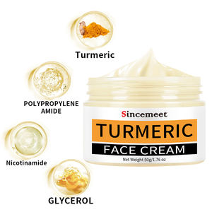 Soins de la peau de marque privée OEM crème blanchissante pour le visage au curcuma bio rétinoïde à la vitamine C crème anti-âge pour produits hydratants pour le visage - Product Image 3