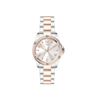 2025 nouvelle montre-bracelet pour femme exquise avec lunette étincelante affaires mode mouvement à Quartz boîtier en alliage et fenêtre à cadran en verre