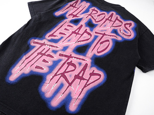 スケートボードゴッドスカイラインスカルスピーディプリントメンズグラフィックTシャツ100%コットンジャージーエコフレンドリーヴィンテージボクシーヒップホップストリートウェア - Product Image 6