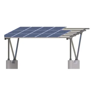 Hf Pv Dakpannen Paneel Auto Poort Grond Beugels Fotovoltaïsche Montage Rekken Soporte Solar