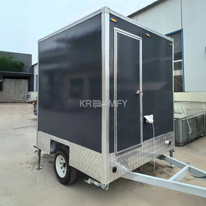 Toilettes mobiles de luxe 2025 pour personnes âgées, avec compostage, portables, avec douche et toilettes, remorque pour salle de bain - Product Image 3