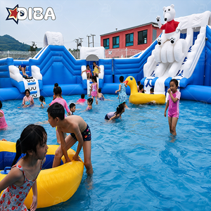 Parc <span class=keywords><strong>aquatique</strong></span> <span class=keywords><strong>gonflable</strong></span> à <span class=keywords><strong>prix</strong></span> d'usine, grande piscine bleue, parcs aquatiques pour parc <span class=keywords><strong>aquatique</strong></span> extérieur - Product Image 2