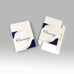 กล่องกระดาษแข็งสีขาวพิมพ์โลโก้แบบกำหนดเองเป็นมิตรกับสิ่งแวดล้อม กล่องขนาดเล็กสำหรับบรรจุภัณฑ์น้ำหอม ลิปสติก และเครื่องสำอาง - Product Image 6