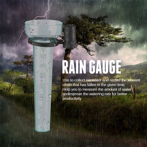 डिजिटल यार्ड धातु हिस्सेदारी सजावटी ढोने बाल्टी मीटर उद्यान प्लास्टिक बारिश गेज - Product Image 4
