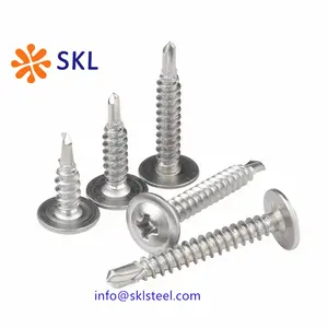 Sample Free Top Quality Stainless Steel Self Drilling Screw Factory Price SS304 SS316 Self Drilling Screws